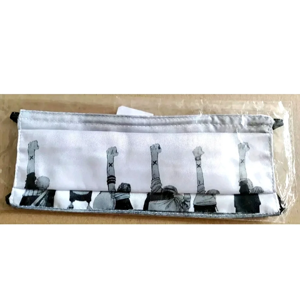NEW Anime One Piece Face Mask & (2) 2.5PM Filters! Facewear. Balaclava. Bandana.